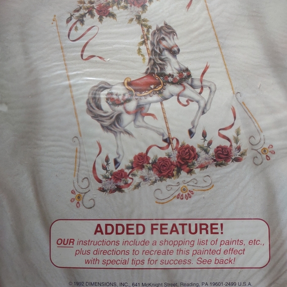 Dimensions iron on transfers Christmas vintage 80119 80021 - Picture 4 of 8